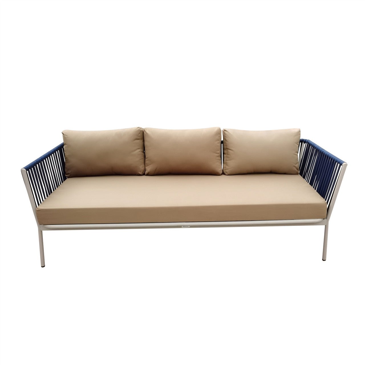 AlekoL-Shaped Patio Sofa Set w/ Coffee Table 5-PersonRFS3BL-APBackyadcoffee TablePatio Furniture