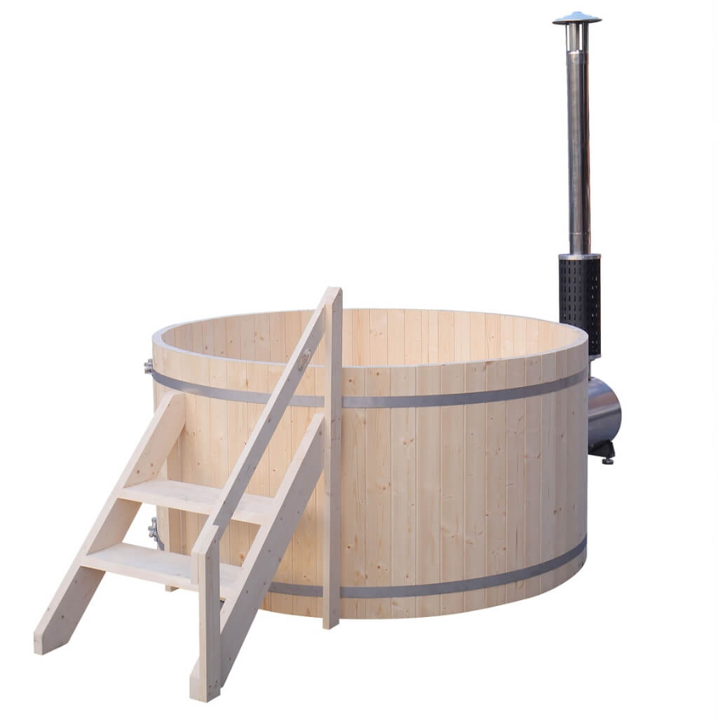 AlekoALEKO Pine Wood Fired Hot Tub Ice BathPEWSHTUB-APCold PlungeCold Therapyfire burning