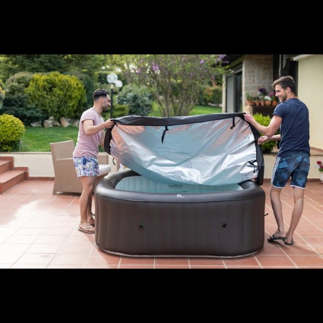 MSpaMSpa Vito Urban Series Square Inflatable Hot Tub 6 Person Air jetted SpaU-VT061For Salenear me