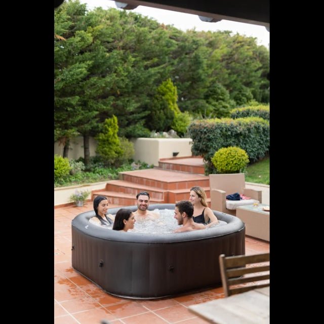 MSpaMSpa Vito Urban Series Square Inflatable Hot Tub 6 Person Air jetted SpaU-VT061For Salenear me