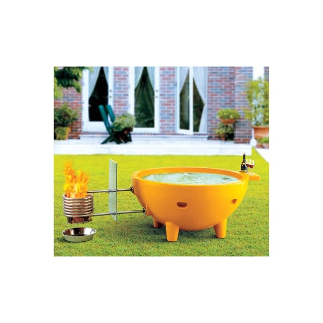 ALFI BrandALFI Dutch Wood Fired Portable Hot Tub 4-PersonFireHotTub-DBfire burninground