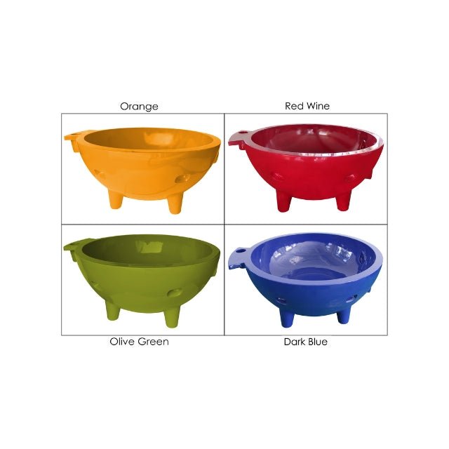 ALFI BrandALFI Dutch Wood Fired Portable Hot Tub 4-PersonFireHotTub-RWfire burninground