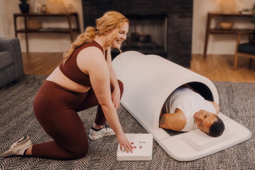 1love HealthXL Premium Far Infrared Portable Solo Sauna Dome WhiteSDP-STN-WHTXLnear me