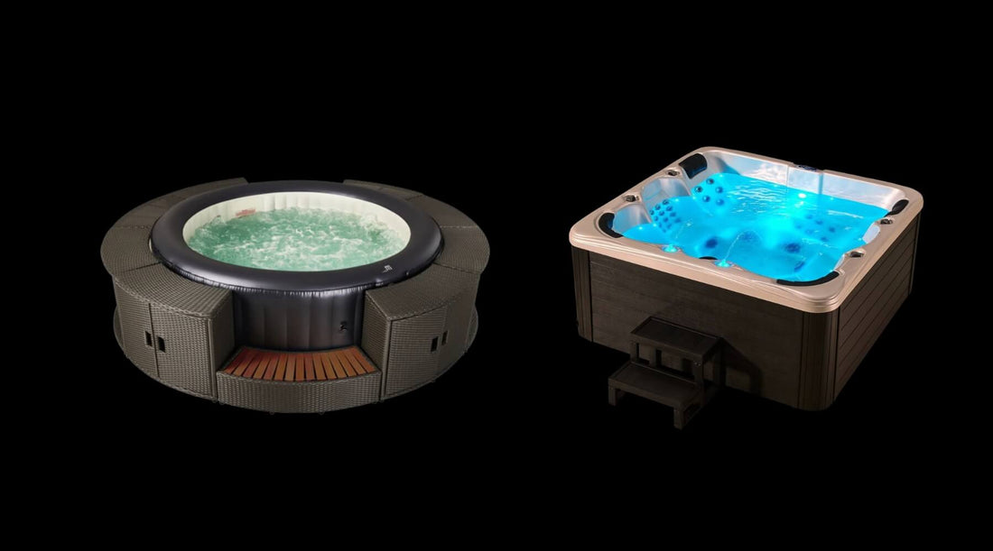 Portable Hot Tubs vs. Traditional Hot Tubs  And The Benefits Of Each - Mobile Spa Pros