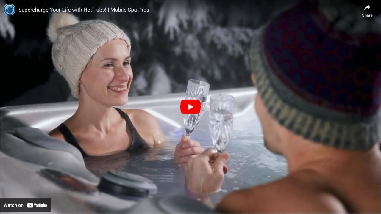 Load video: Supercharge Your Life with Hot Tubs! | Mobile Spa Pros