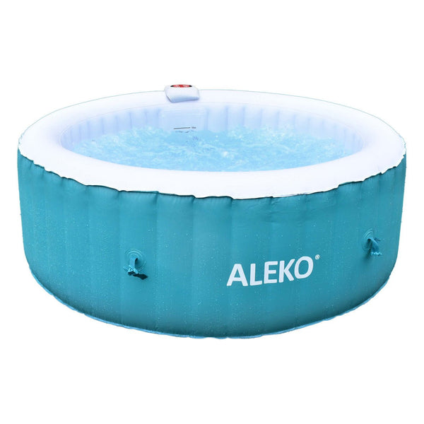 ALEKO-Jetted-inflatable-Hot-Tub-Round-4-Person-blue-HTIR4GRW-AP