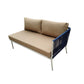 AlekoL-Shaped Patio Sofa Set w/ Coffee Table 5-PersonRFS3BL-APBackyadcoffee TablePatio Furniture