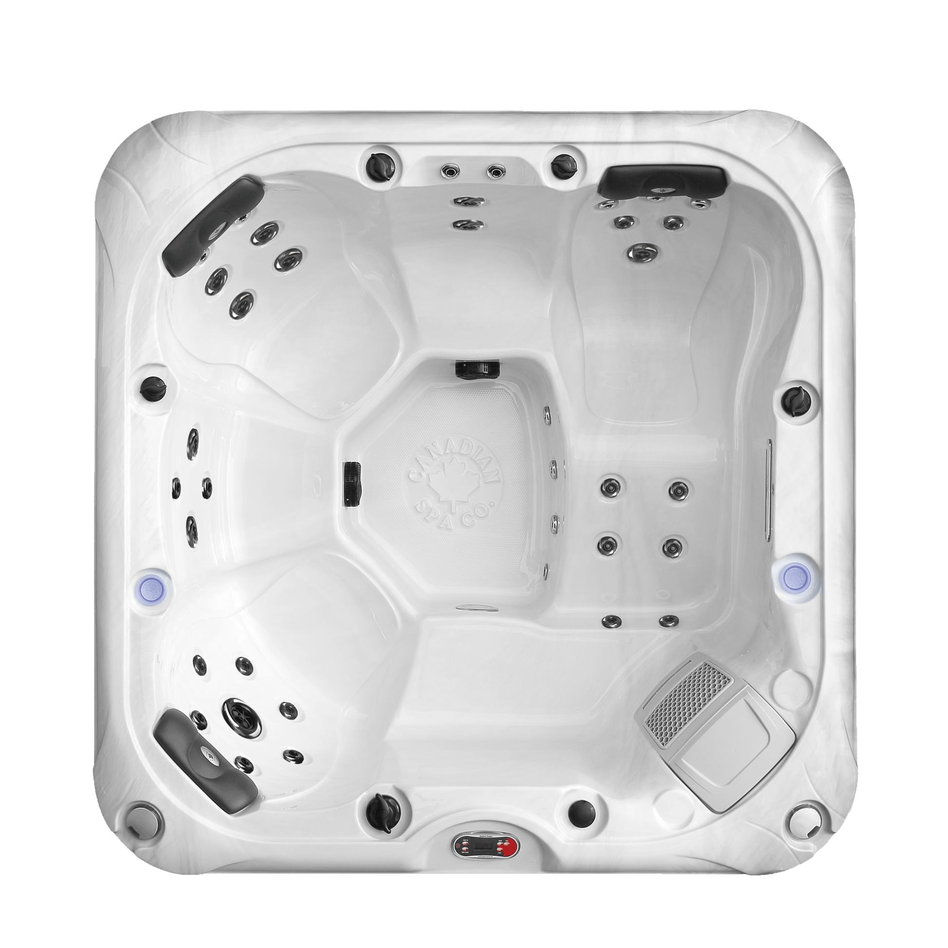 Canadian Spa Co. Cambridge 6-Person Hot Tub 34 Adjustable Hydrotherapy Bubble Jets-KH-101412