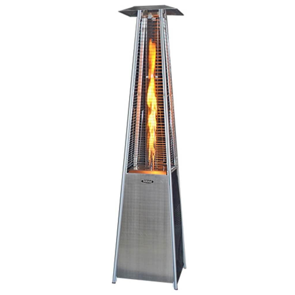 SunHeatSunHeat Square Portable Propane Patio Heater Stainless Steel99480Patio HeatersPropane
