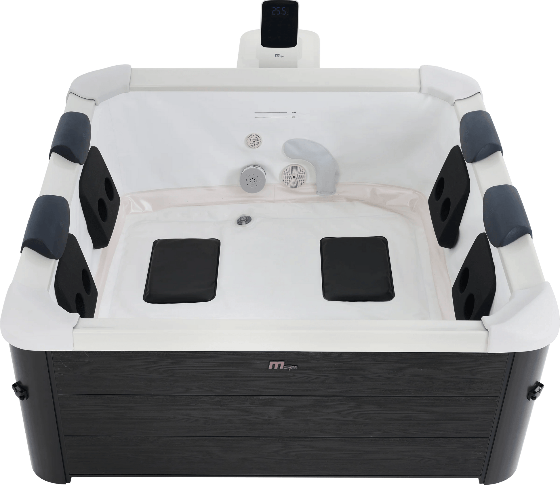 MSpaMSpa Frame Series OSLO Portable Square Hot Tub 6 PersonF-OS063Wnear me