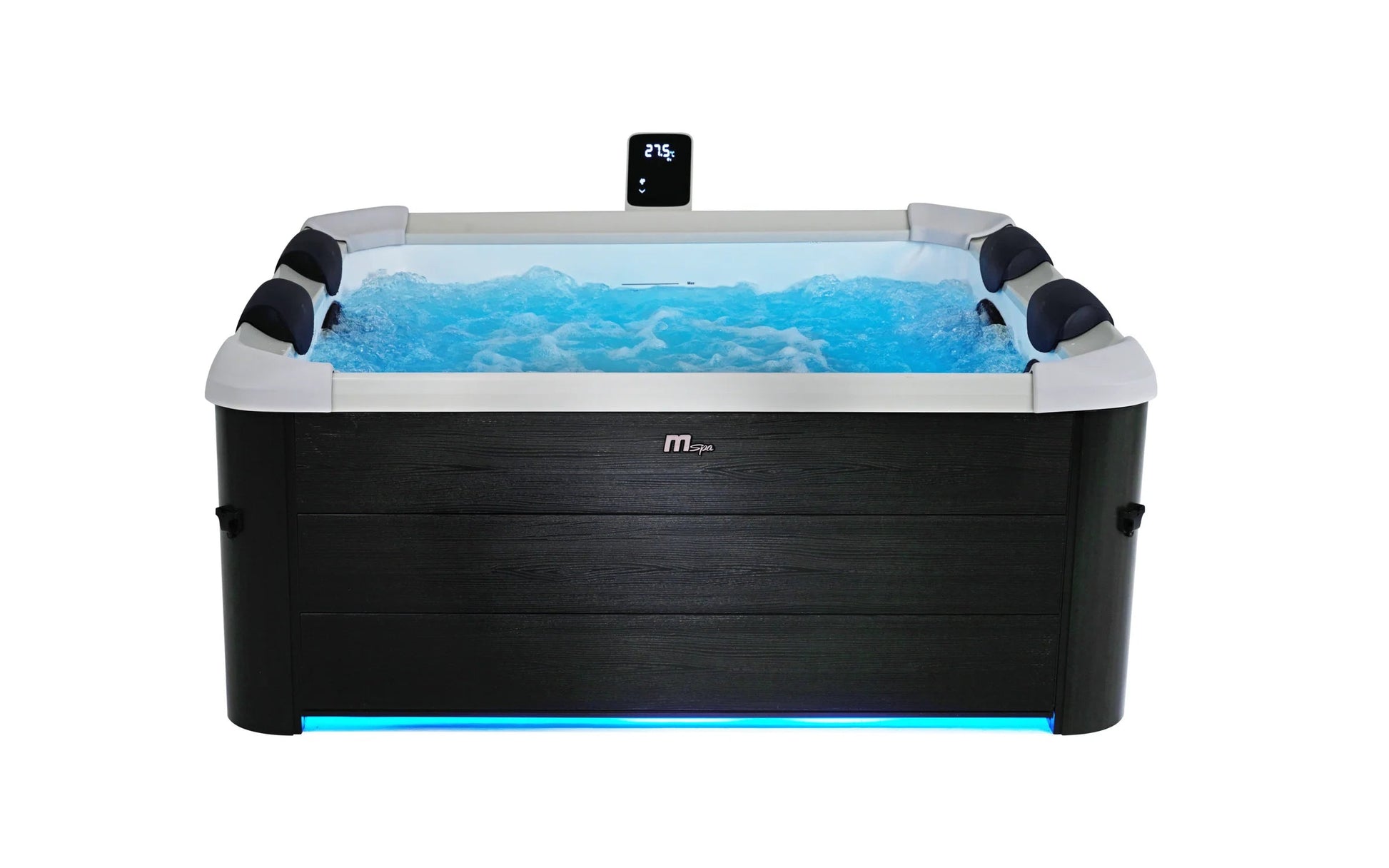 M-Spa Frame Series OSLO Portable Hot Tub-Square-6 Person-F-OS063W-For Sale