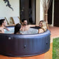 MSpaCARLTON Muse Series Inflatable Hot Tub 4-PersonHS-AM-CARL4R120VPortable Spa