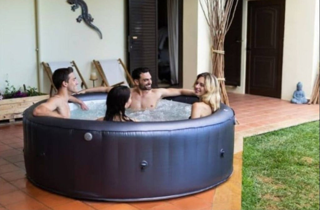 MSpaCARLTON Muse Series Inflatable Hot Tub 4-PersonHS-AM-CARL4R120VPortable Spa