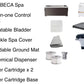 M Spa-Frame-Series-Tribeca-Hot-Tub-Square-6-Person-portable-jacuzzi-F-TR063W-for-Sale