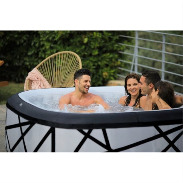 MSpaMSpa Premium Series Soho Inflatable Air Jet Hot Tub 6 PersonUS-HS-AM-PSSBPlug & PlayPortable Spa