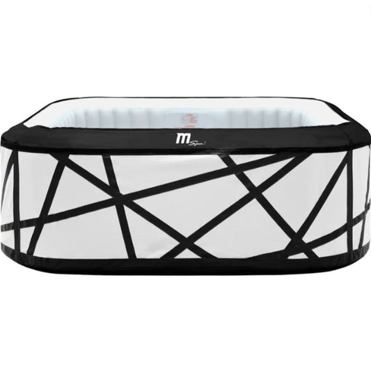 MSpaMSpa Premium Series Soho Inflatable Air Jet Hot Tub 6 PersonUS-HS-AM-PSSBPlug & PlayPortable Spa